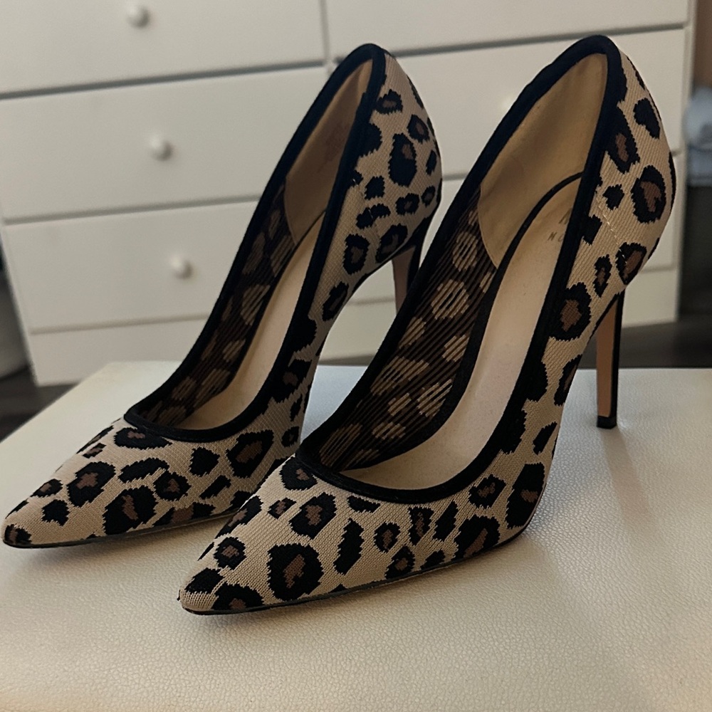Cheetah high heels